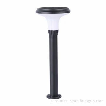CE Certified 12-Hour Auto On Solar LED Light for IP65 Patio Garden Bollard